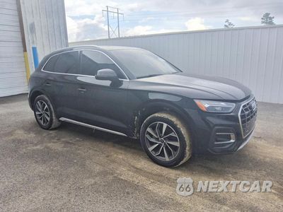 Czwarte zdjęcie samochodu z boku: 2021 AUDI Q5 PREMIUM PLUS VIN:WA1BAAFY4M2073594 - miniatura