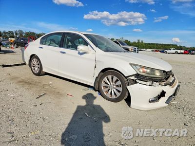 Czwarte zdjęcie samochodu z boku: 2014 HONDA ACCORD EX VIN:1HGCR2F70EA290486 - miniatura