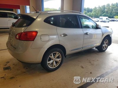 Trzecie zdjęcie samochodu z tyłu: 2011 NISSAN ROGUE S VIN:JN8AS5MV1BW687642 - miniatura