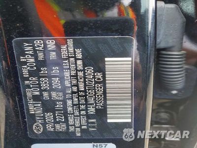 Zdjęcie 12 z 12 samochodu: 2026 HYUNDAI ELANTRA SEL SPORT VIN:KMHLM4DG6TU224060 - miniatura