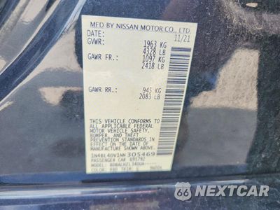 Zdjęcie 12 z 12 samochodu: 2022 NISSAN ALTIMA SV VIN:1N4BL4DV1NN305469 - miniatura