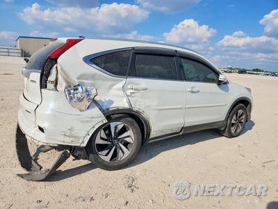 Trzecie zdjęcie samochodu z tyłu: 2016 HONDA CR-V TOURING VIN:5J6RM4H92GL020565 - miniatura