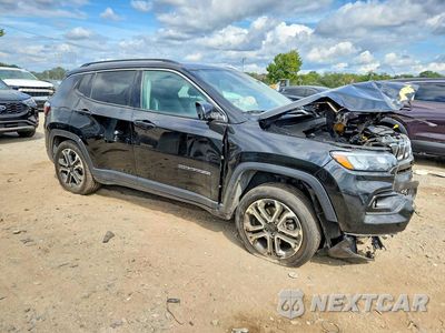 Czwarte zdjęcie samochodu z boku: 2022 JEEP COMPASS LIMITED VIN:3C4NJDCB5NT185860 - miniatura