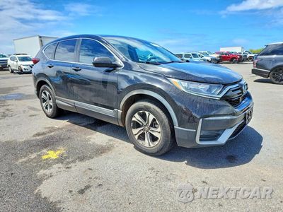 Czwarte zdjęcie samochodu z boku: 2021 HONDA CR-V SE VIN:7FARW2H73ME018457 - miniatura
