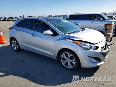 Czwarte zdjęcie samochodu z boku: 2013 HYUNDAI ELANTRA GT BASE VIN:KMHD35LE3DU110452 - miniatura