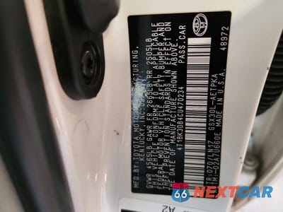 Zdjęcie 12 z 12 samochodu: 2012 TOYOTA AVALON LIMITED VIN:4T1BK3DB4CU470234 - miniatura