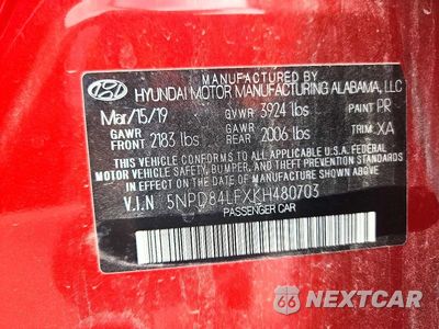 Zdjęcie 13 z 13 samochodu: 2019 HYUNDAI ELANTRA SEL VIN:5NPD84LFXKH480703 - miniatura