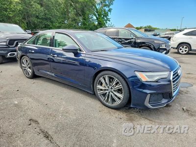 Czwarte zdjęcie samochodu z boku: 2019 AUDI A6 PREMIUM PLUS VIN:WAUL2AF27KN019590 - miniatura