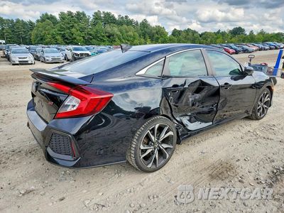 Trzecie zdjęcie samochodu z tyłu: 2019 HONDA CIVIC SI VIN:2HGFC1E56KH700861 - miniatura