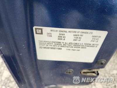 Zdjęcie 13 z 13 samochodu: 2006 CHEVROLET IMPALA LT VIN:2G1WC581969211989 - miniatura