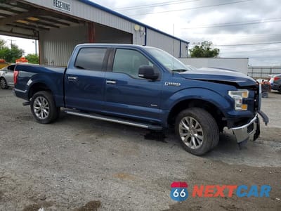 Czwarte zdjęcie samochodu z boku: 2017 FORD F150 SUPERCREW VIN:1FTEW1CG0HFB99482 - miniatura