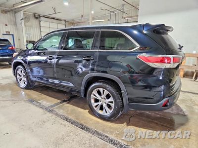 Drugie zdjęcie samochodu z przodu: 2015 TOYOTA HIGHLANDER XLE VIN:5TDJKRFH2FS134434 - miniatura