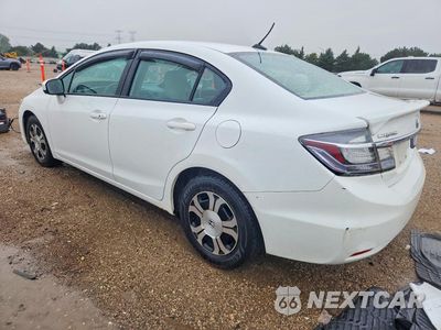 Drugie zdjęcie samochodu z przodu: 2014 HONDA CIVIC HYBRID VIN:19XFB4F21EE000155 - miniatura