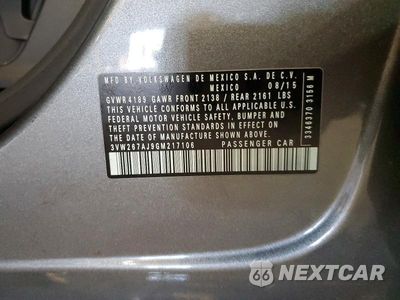 Zdjęcie 12 z 12 samochodu: 2016 VOLKSWAGEN JETTA S VIN:3VW267AJ9GM217106 - miniatura