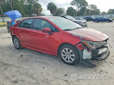 Czwarte zdjęcie samochodu z boku: 2020 TOYOTA COROLLA LE VIN:5YFEPRAE6LP049441 - miniatura