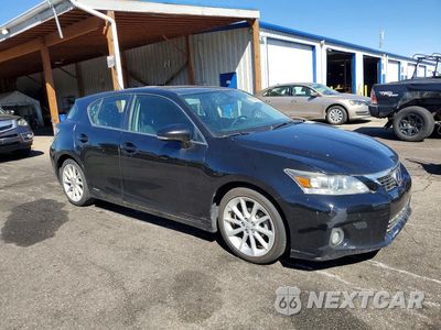Czwarte zdjęcie samochodu z boku: 2013 LEXUS CT 200 VIN:JTHKD5BH0D2153130 - miniatura