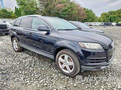 Czwarte zdjęcie samochodu z boku: 2013 AUDI Q7 PREMIUM PLUS VIN:WA1LGAFE4DD011030 - miniatura