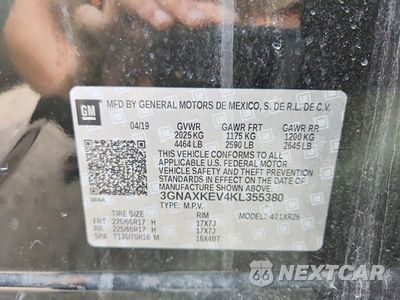 Zdjęcie 13 z 13 samochodu: 2019 CHEVROLET EQUINOX LT VIN:3GNAXKEV4KL355380 - miniatura