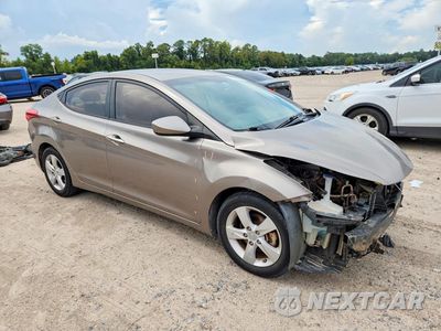 Czwarte zdjęcie samochodu z boku: 2013 HYUNDAI ELANTRA GLS VIN:5NPDH4AE2DH238968 - miniatura