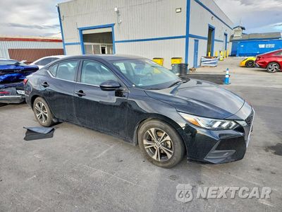 Czwarte zdjęcie samochodu z boku: 2022 NISSAN SENTRA SV VIN:3N1AB8CV1NY285764 - miniatura