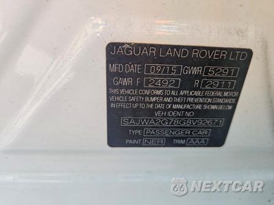 Zdjęcie 12 z 12 samochodu: 2016 JAGUAR XJL PORTFOLIO VIN:SAJWA2G78G8V92671 - miniatura