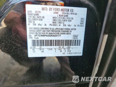Zdjęcie 12 z 12 samochodu: 2025 FORD MAVERICK LOBO-PREMIUM VIN:3FTCW8PA5SRA65177 - miniatura