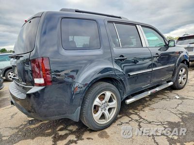 Trzecie zdjęcie samochodu z tyłu: 2012 HONDA PILOT EXL VIN:5FNYF4H62CB086032 - miniatura
