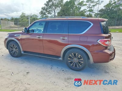 Drugie zdjęcie samochodu z przodu: 2017 NISSAN ARMADA PLATINUM VIN:JN8AY2NE0H9701498 - miniatura