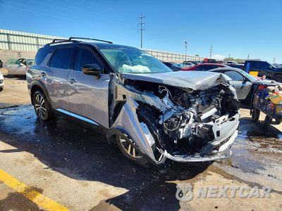 Czwarte zdjęcie samochodu z boku: 2025 NISSAN PATHFINDER PLATINUM VIN:5N1DR3DK2SC307879 - miniatura