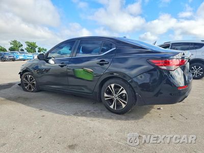 Drugie zdjęcie samochodu z przodu: 2021 NISSAN SENTRA SV VIN:3N1AB8CV1MY242931 - miniatura
