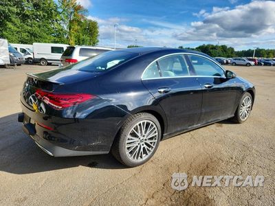 Trzecie zdjęcie samochodu z tyłu: 2022 MERCEDES-BENZ CLA 250 4MATIC VIN:W1K5J4HB6NN286484 - miniatura
