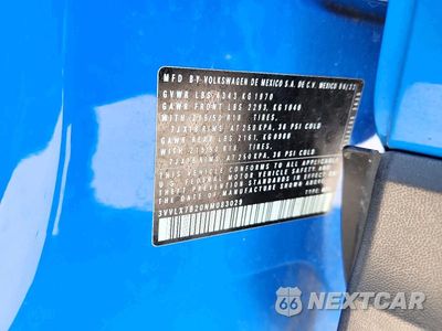 Zdjęcie 13 z 13 samochodu: 2022 VOLKSWAGEN TAOS SE IQ DRIVE VIN:3VVLX7B20NM083029 - miniatura