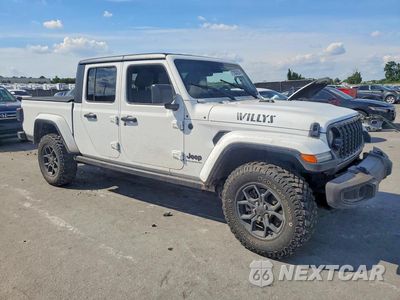Czwarte zdjęcie samochodu z boku: 2024 JEEP GLADIATOR SPORT VIN:1C6HJTAG5RL109067 - miniatura