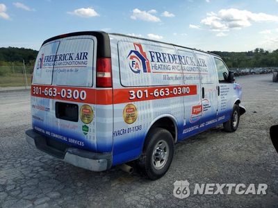 Trzecie zdjęcie samochodu z tyłu: 2017 CHEVROLET EXPRESS G2500 VIN:1GCWGAFG6H1107124 - miniatura