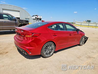 Trzecie zdjęcie samochodu z tyłu: 2017 HYUNDAI ELANTRA SPORT VIN:KMHD04LBXHU354503 - miniatura