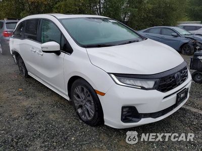 Czwarte zdjęcie samochodu z boku: 2025 HONDA ODYSSEY TOURING VIN:5FNRL6H88SB034350 - miniatura