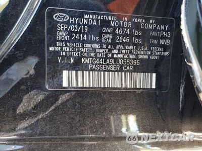Zdjęcie 12 z 12 samochodu: 2020 GENESIS G70 2.0T VIN:KMTG44LA9LU055396 - miniatura