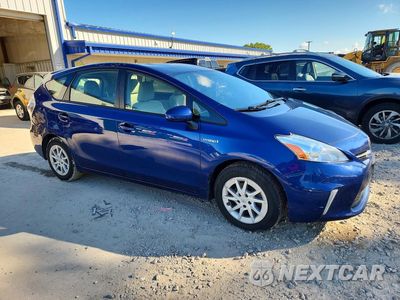 Czwarte zdjęcie samochodu z boku: 2014 TOYOTA PRIUS V THREE VIN:JTDZN3EU3EJ001103 - miniatura