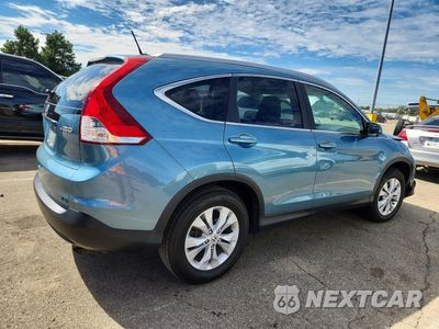 Trzecie zdjęcie samochodu z tyłu: 2014 HONDA CR-V EXL VIN:2HKRM4H76EH721762 - miniatura
