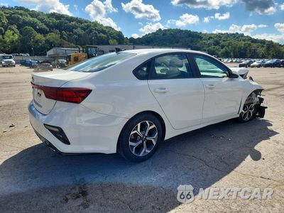 Trzecie zdjęcie samochodu z tyłu: 2020 KIA FORTE LXS VIN:3KPF24AD2LE143346 - miniatura