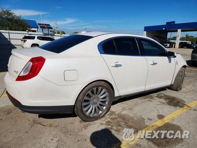 Trzecie zdjęcie samochodu z tyłu: 2014 LINCOLN MKS VIN:1LNHL9DK4EG612447 - miniatura