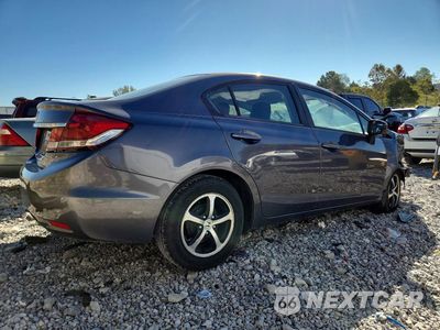 Trzecie zdjęcie samochodu z tyłu: 2015 HONDA CIVIC SE VIN:19XFB2F72FE081880 - miniatura