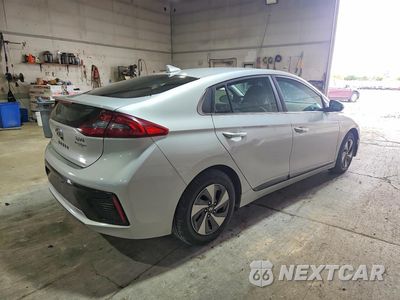 Trzecie zdjęcie samochodu z tyłu: 2018 HYUNDAI IONIQ SEL VIN:KMHC75LC2JU066261 - miniatura