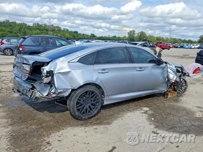 Trzecie zdjęcie samochodu z tyłu: 2020 HONDA ACCORD HYBRID VIN:1HGCV3F17LA013411 - miniatura