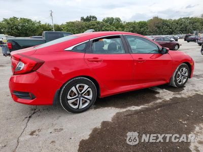 Trzecie zdjęcie samochodu z tyłu: 2017 HONDA CIVIC LX VIN:2HGFC2F56HH519904 - miniatura