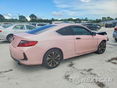 Trzecie zdjęcie samochodu z tyłu: 2017 HONDA ACCORD EXL VIN:1HGCT2B87HA006078 - miniatura