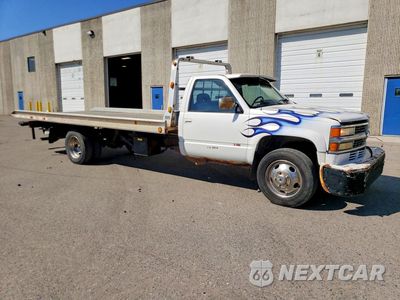 Czwarte zdjęcie samochodu z boku: 1992 GMC SIERRA C3500 HEAVY DUTY VIN:1GDKC34F8NJ520072 - miniatura