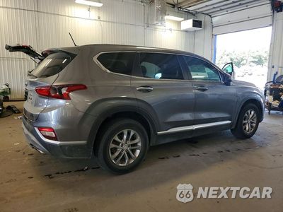 Trzecie zdjęcie samochodu z tyłu: 2019 HYUNDAI SANTA FE SE VIN:5NMS2CAD6KH027082 - miniatura