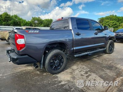 Trzecie zdjęcie samochodu z tyłu: 2021 TOYOTA TUNDRA CREWMAX SR5 VIN:5TFEY5F14MX294768 - miniatura