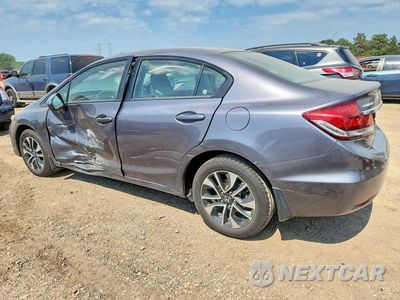Drugie zdjęcie samochodu z przodu: 2014 HONDA CIVIC EX VIN:19XFB2F89EE028844 - miniatura